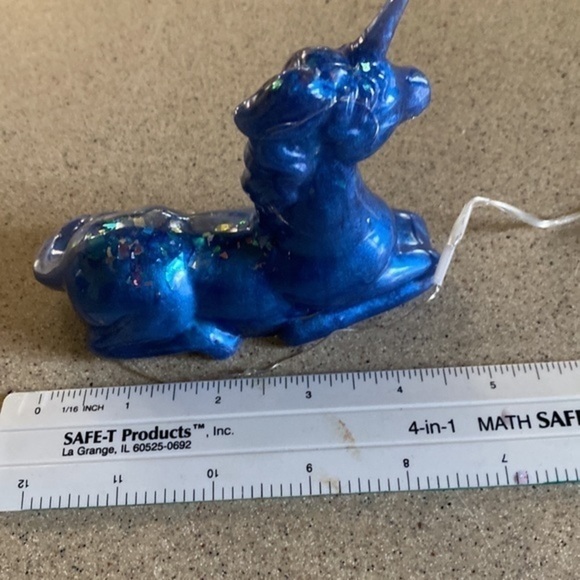 Hand crafted Resin unicorn night light - Picture 7 of 8